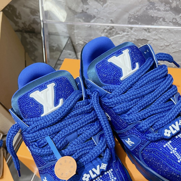 ルイヴィトン靴角部分ディテール